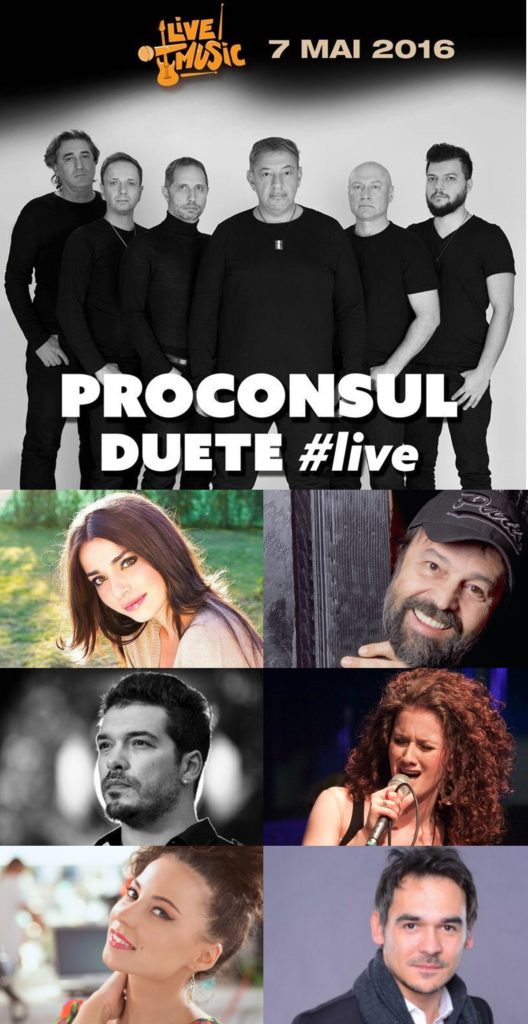 Invitati concert Proconsul 7 mai
